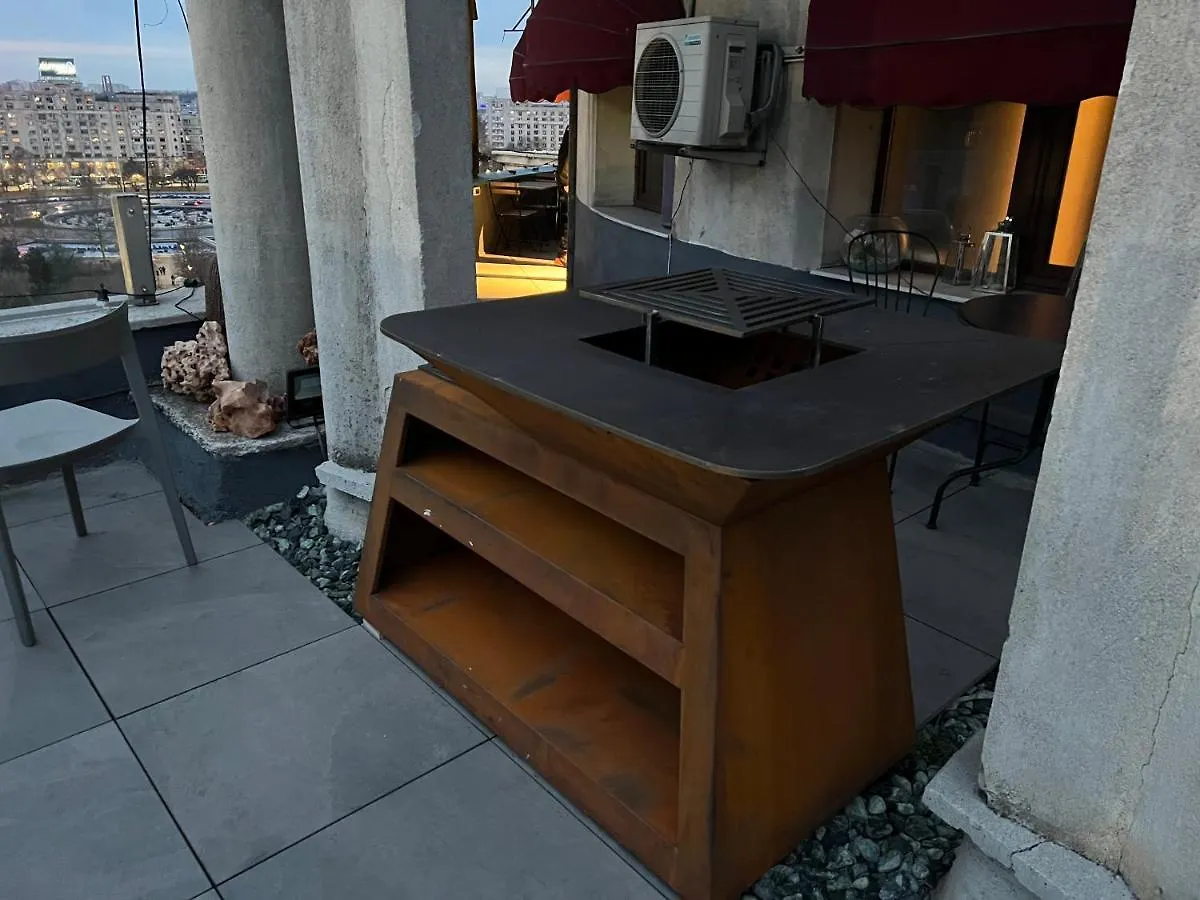 Penthous Party Sky Bar Old City Bucharest Apartment